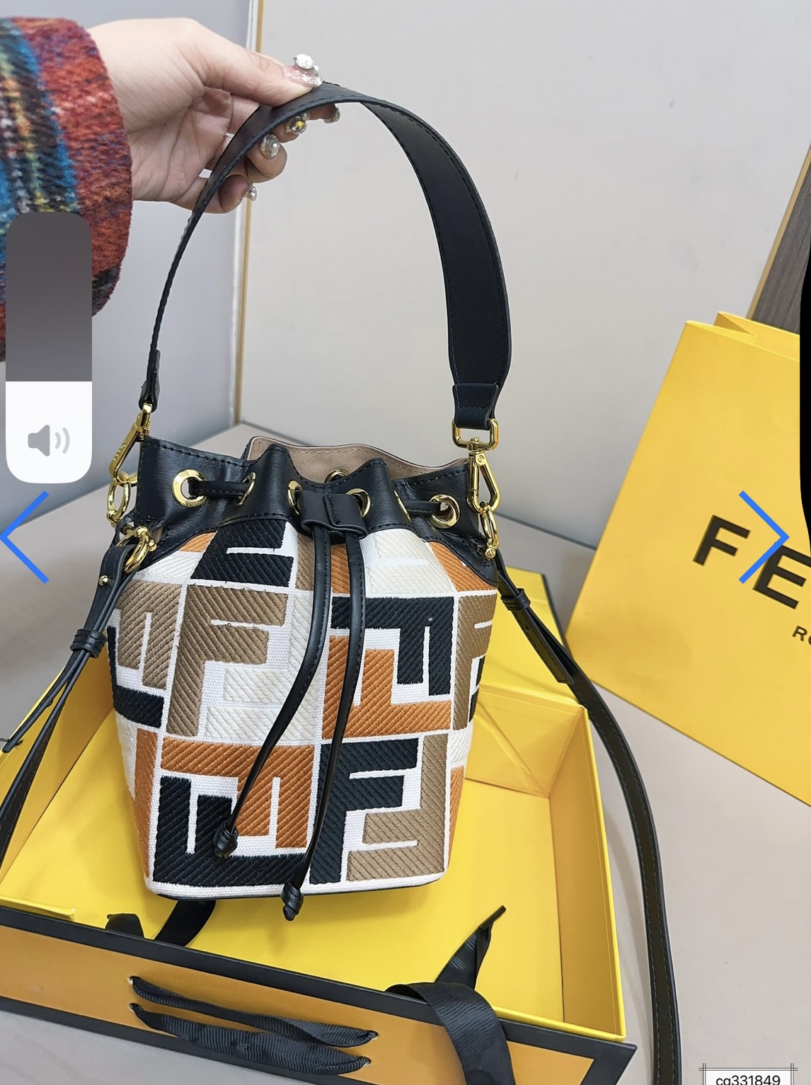 Fendi bucket Bag
