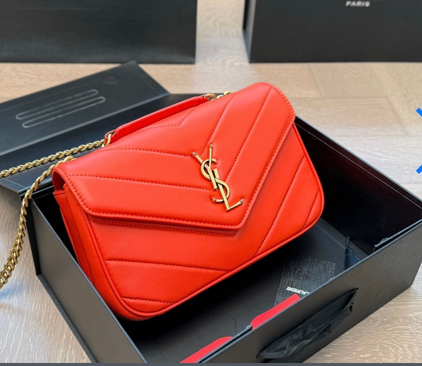 Red YSL Bag
