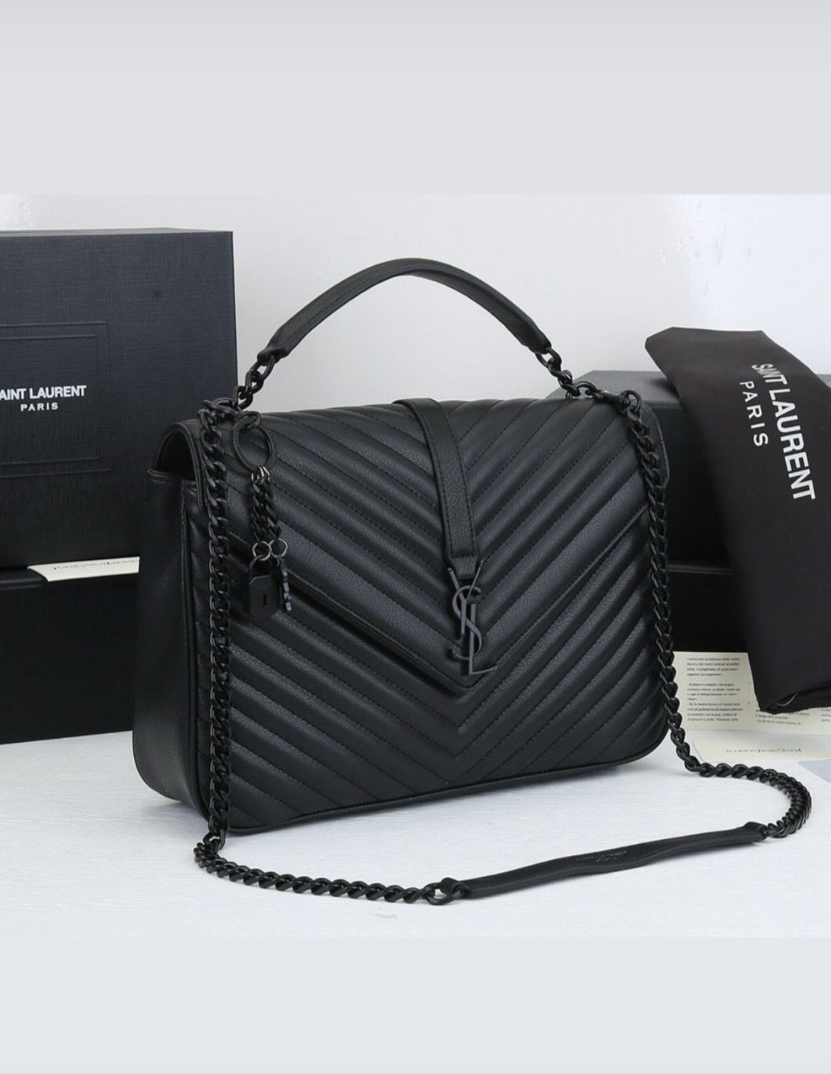 Large size black hardware