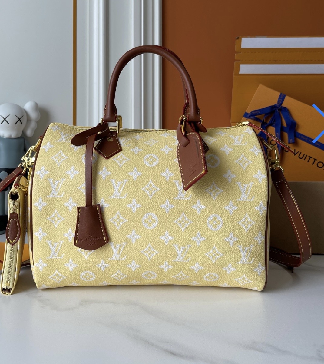 30cm L yellow bag