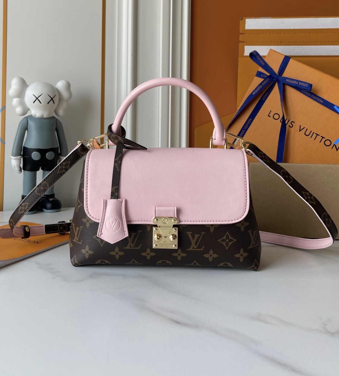 Pink & Brown
