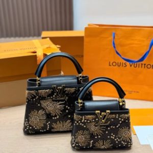 Large Glitter Louis Bag
