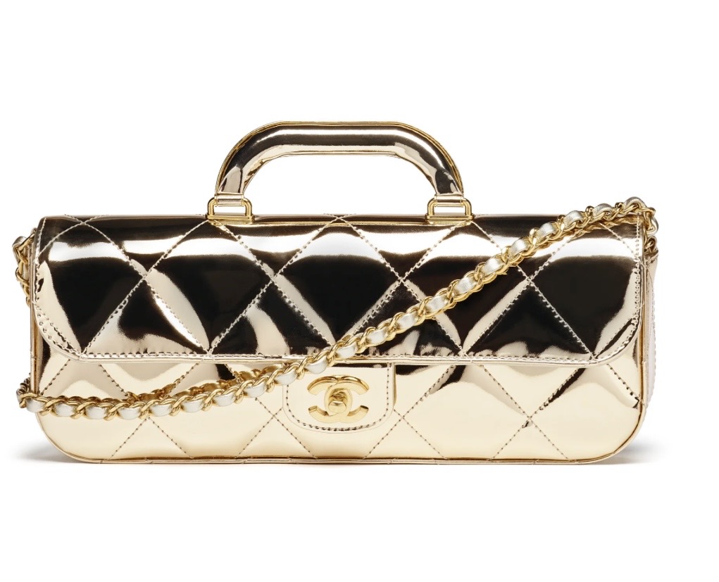 Gold Glossy Bag