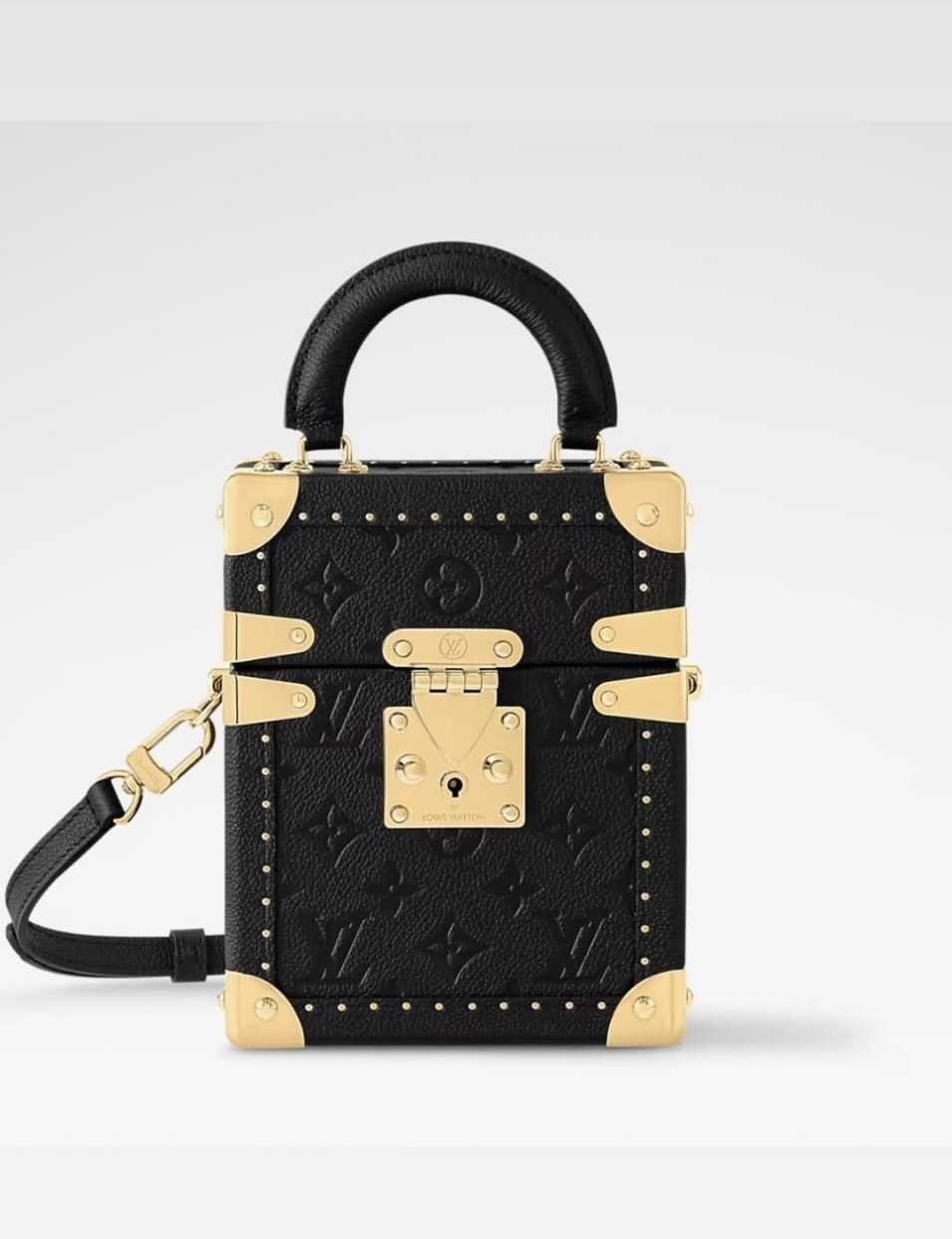 LV Black Box Bag