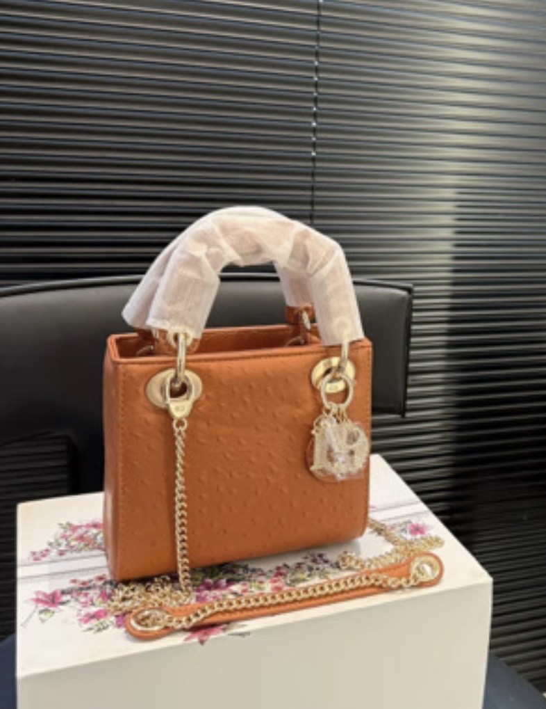 D Orange Bag