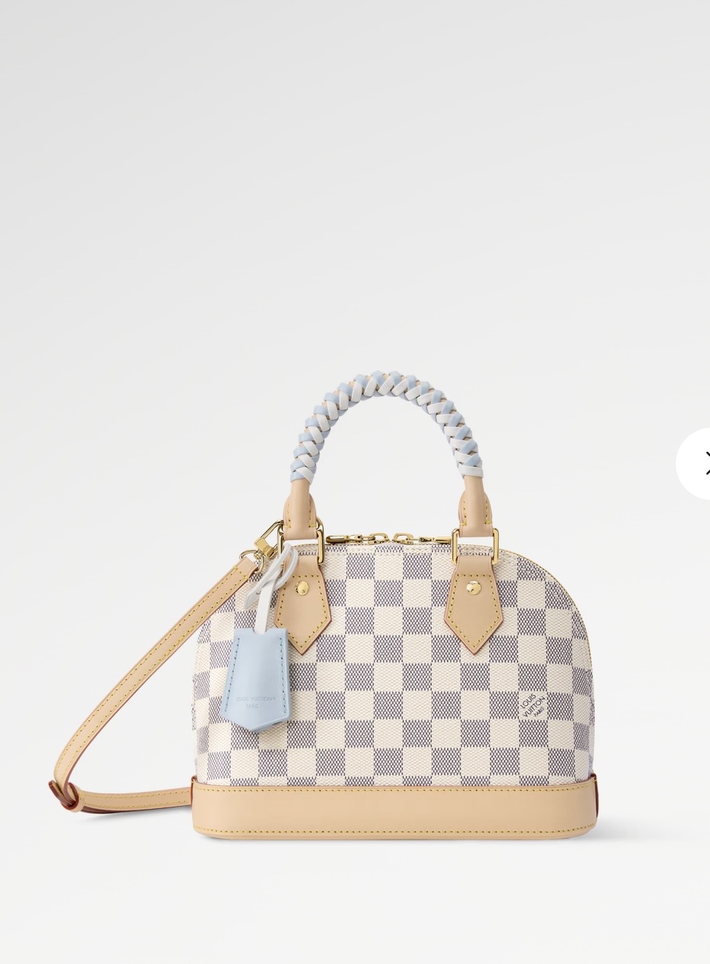 LV Damier Azur White Bag
